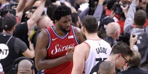 NBA – La séquence émotion entre Marc Gasol et Joel Embiid