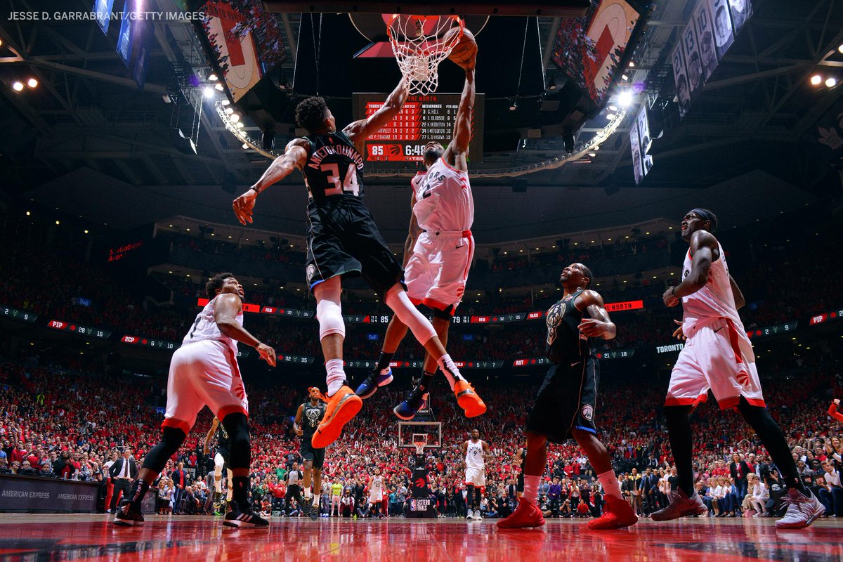 Kawhi poster Giannis