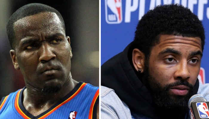 Kyrie Irving Kendrick Perkins critique