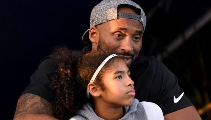 Kobe Bryant avec sa fille Gianna
