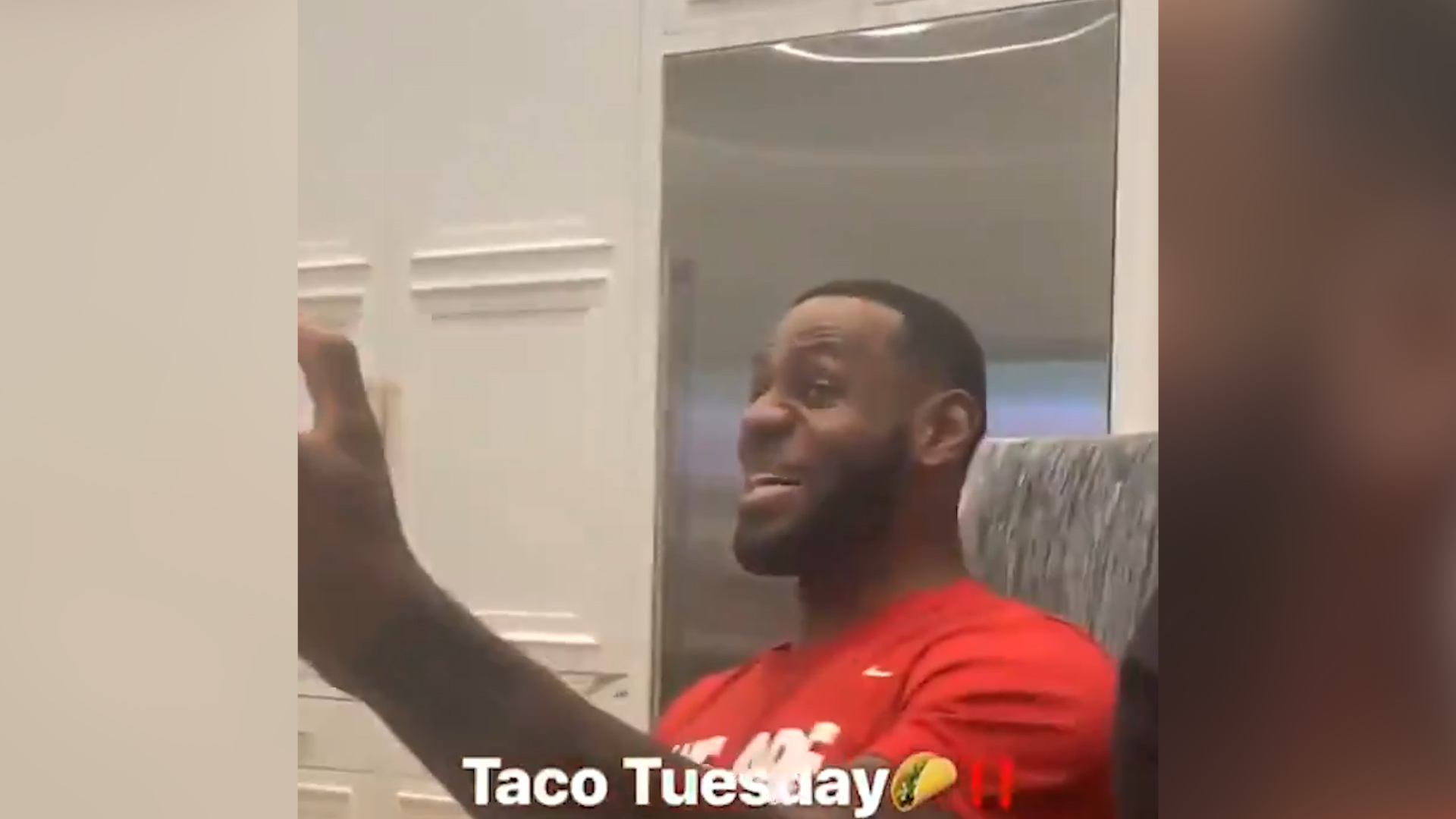 lebron james tacos tuesday