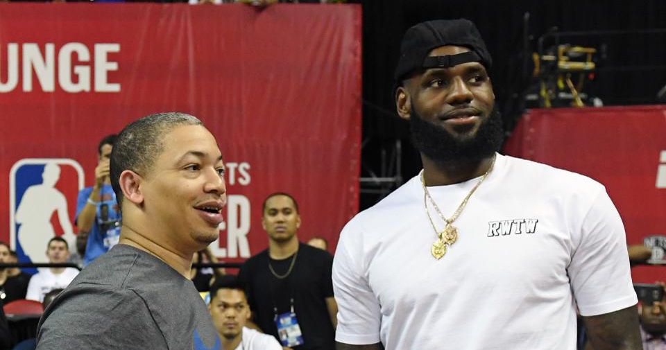 LeBron James et Tyronn Lue s'entendent bien