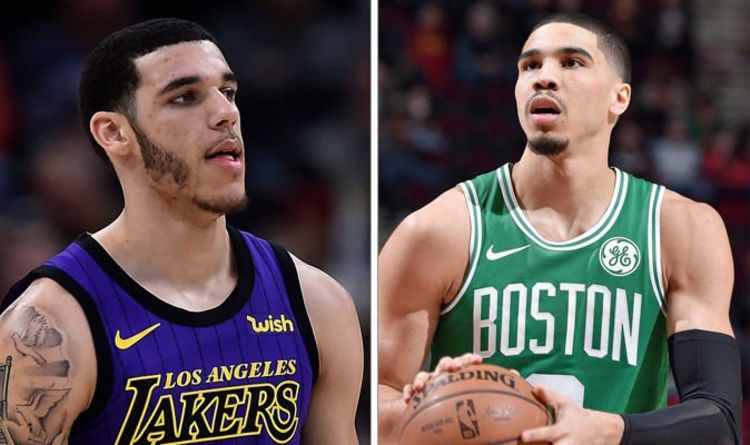 Lonzo Ball et Jayson Tatum