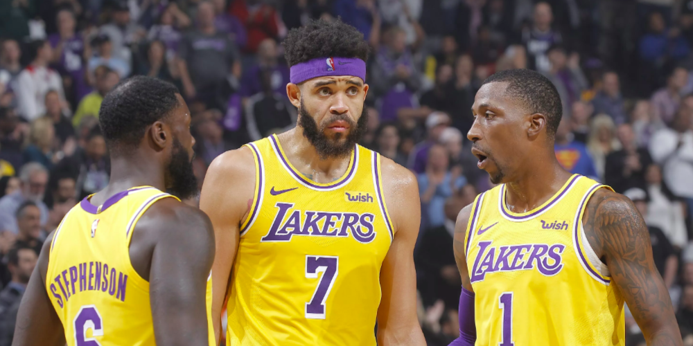 los angeles lakers javale mcgee lance stephenson kentavious caldwell pope