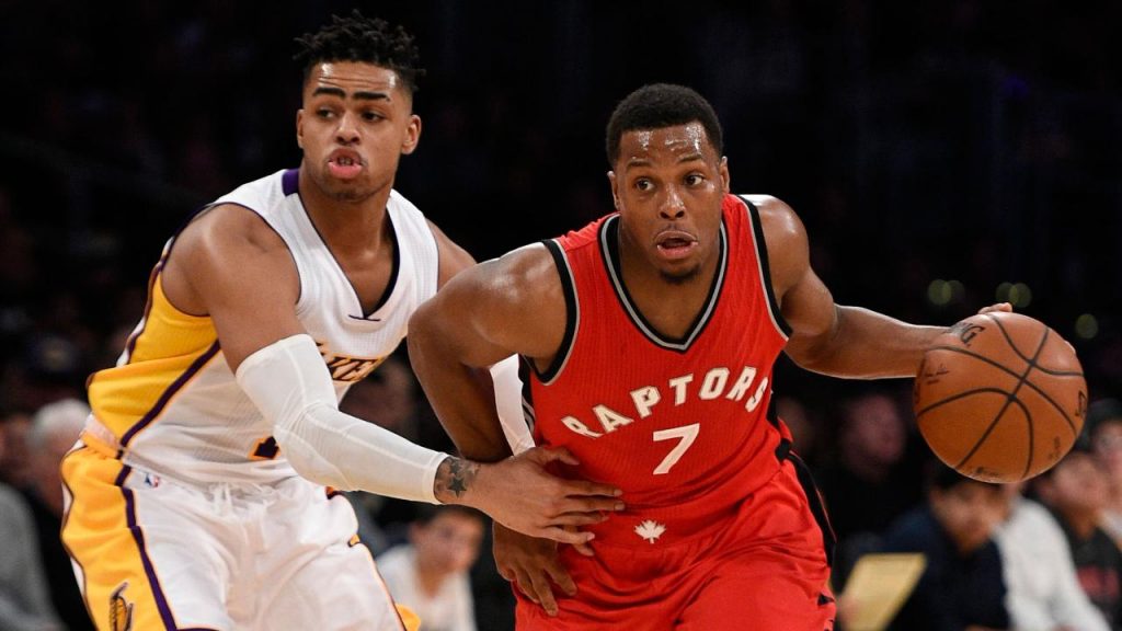 Kyle Lowry et D'Angelo Russell