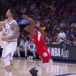 NBA – Kyle Lowry se frappe tout seul… et réclame une faute