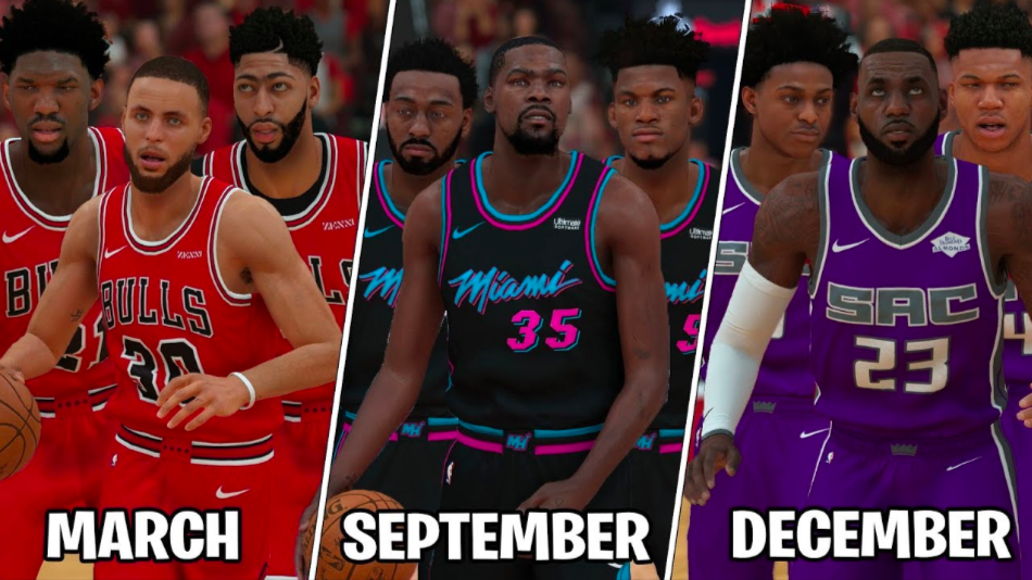 meilleures équipes NBA mois année