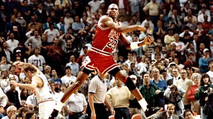 Michael Jordan cthe Shot