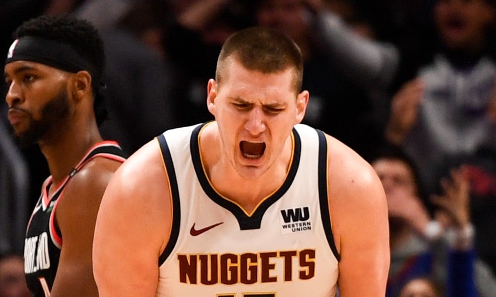 Nikola Jokic en forme après 65 minutes de jeu