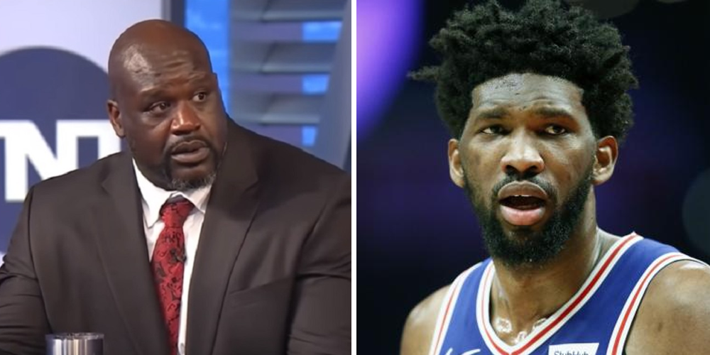 joel embiid malade shaquille o'neal