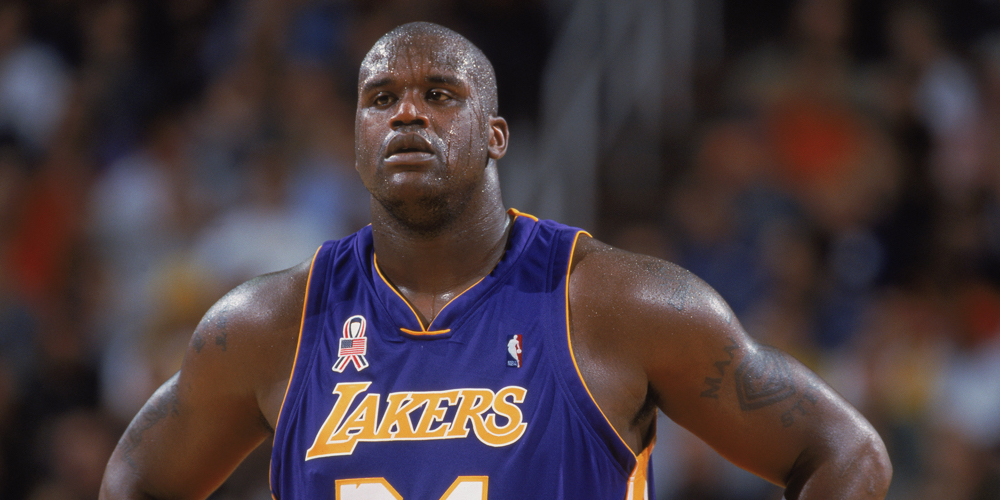 shaquille o'neal los angeles lakers