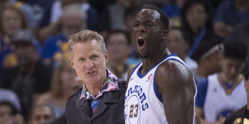 steve kerr draymond green golden state warriors