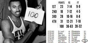 NBA – La feuille des 100 points de Wilt vendue pour une somme faramineuse !