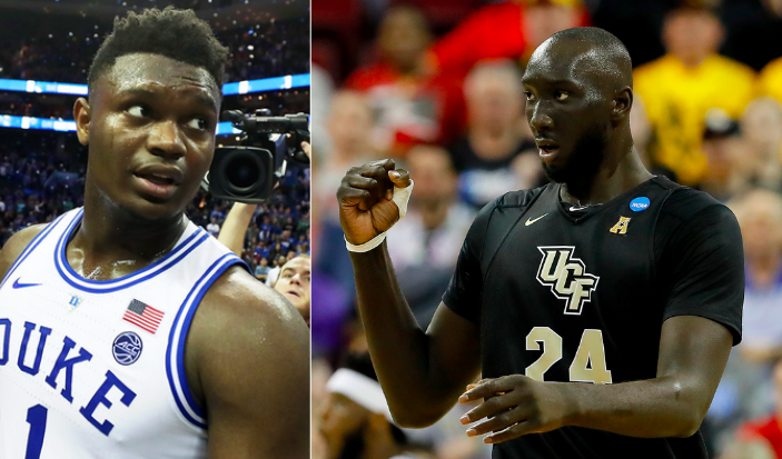 Zion Williamson et Tacko Fall