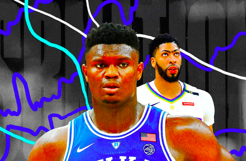 Zion Williamson anthony davis Pelicans