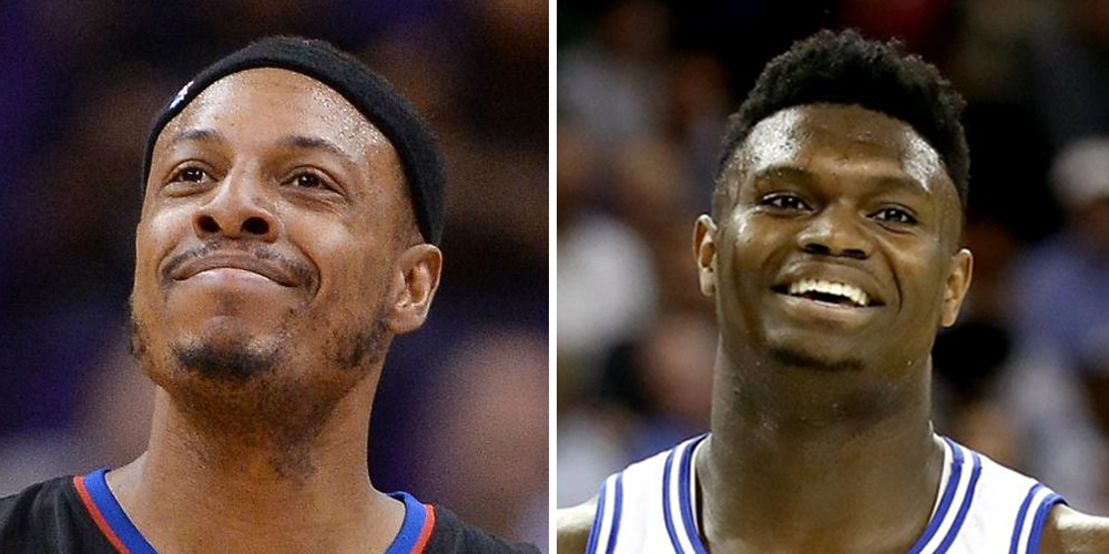 Zion Williamson Paul Pierce NBA