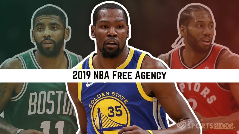 Les 3 plus gros joueurs de la Free Agency 2019 : Kevin Durant, Kyrie Irving et Kawhi Leonard