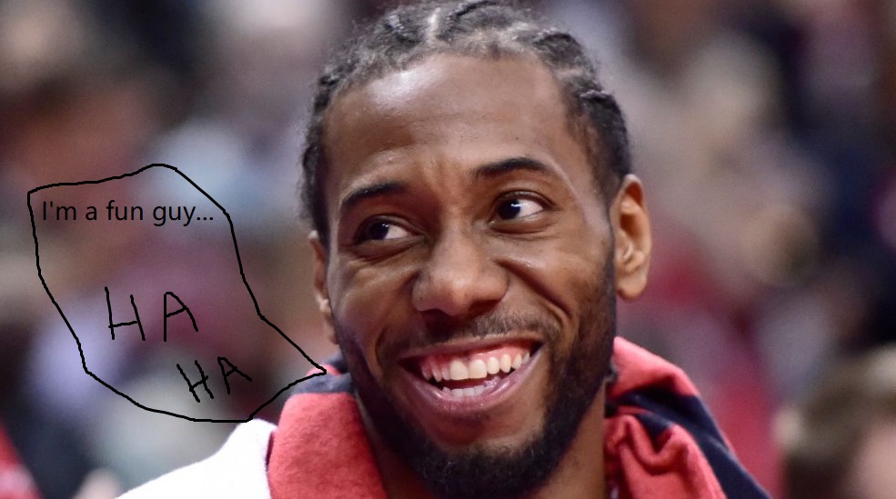 Kawhi Leonard est vraiment un drôle d'individu, mais aussi un sacré joueur essentiel au succès des Toronto Raptors