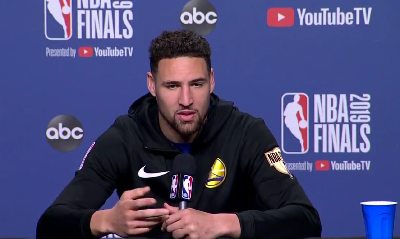 Klay Thompson s'est exprimé en conférence de presse sur la possible fin de la dynastie des Warriors