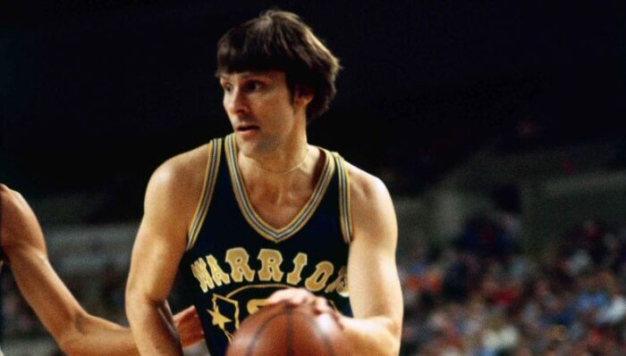 Rick Barry sous le maillot des Warriors