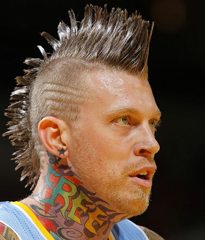 Chris Andersen et la crête