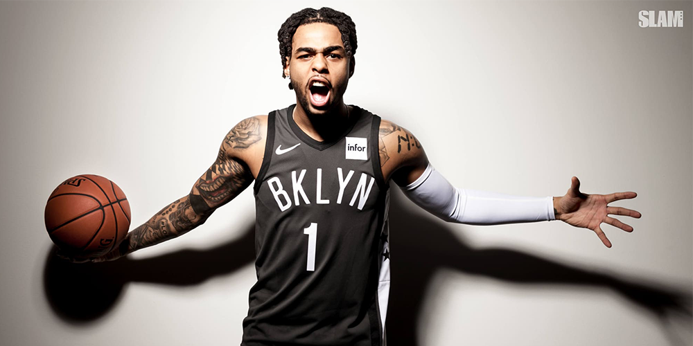 D'Angelo Russell sous les couleurs des Brooklyn Nets