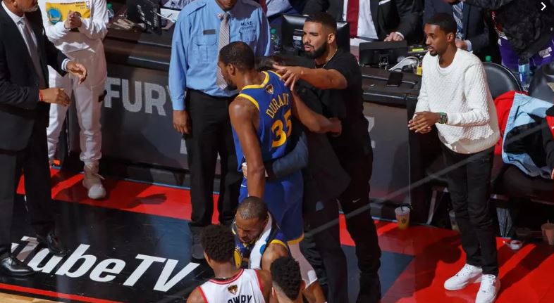 Drake console Kevin Durant après sa blessure