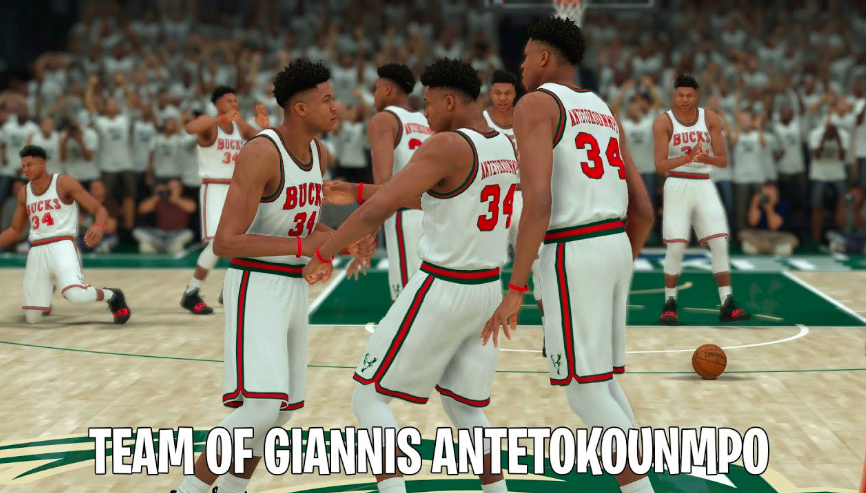 simulation giannis antetokounmpo 2K19