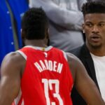 NBA – Jimmy Butler réagit à la rumeur Harden au Heat