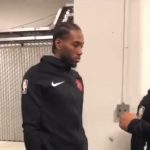 NBA – L&rsquo;énorme vent de Kawhi Leonard à son coéquipier