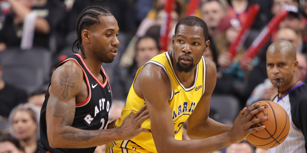 kawhi-leonard-kevin-durant-golden-state-warriors-toronto-raptors