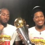 NBA – La superbe séquence entre Kawhi Leonard et Kyle Lowry après la victoire