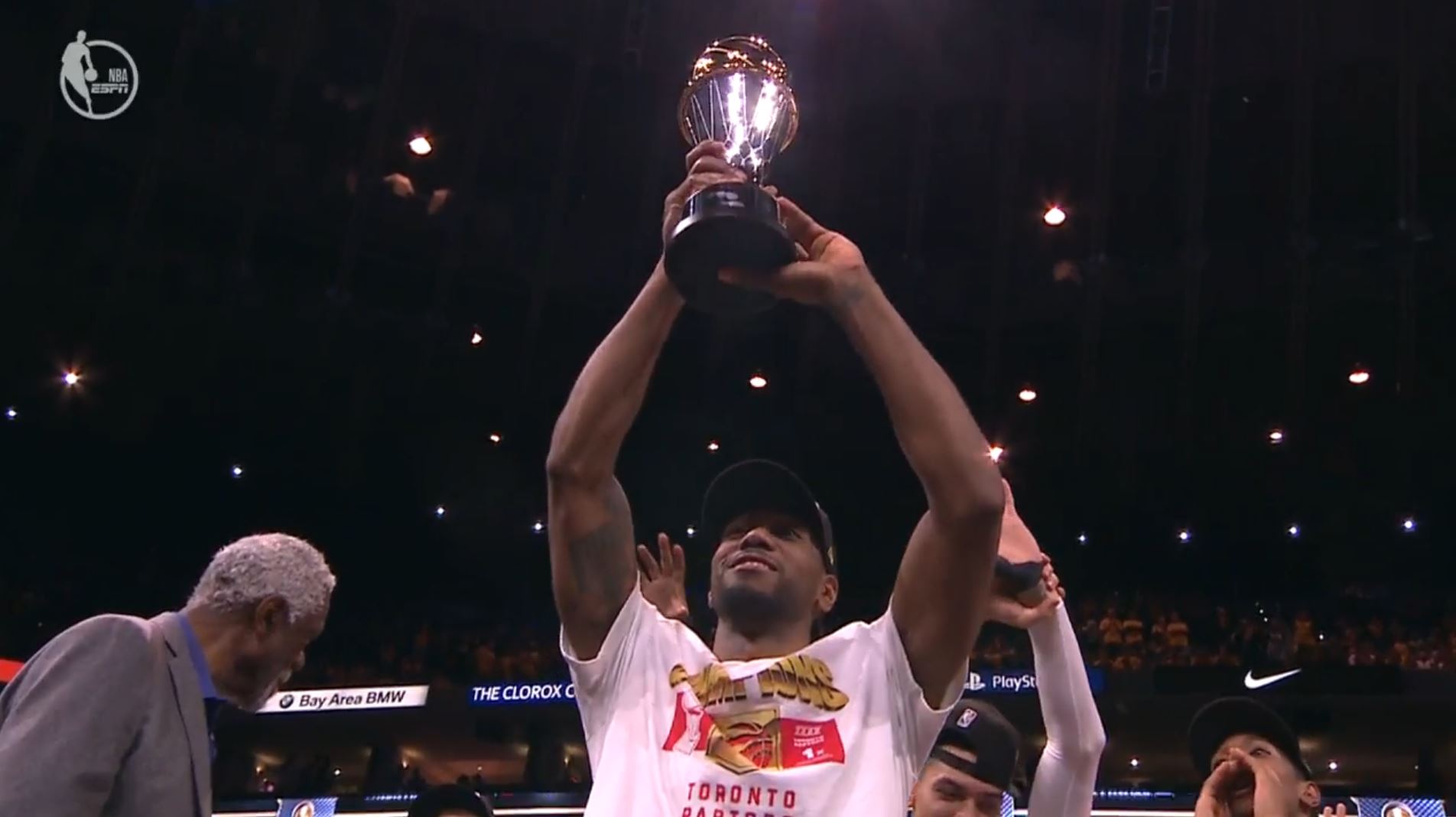 Kawhi Leonard est élu MVP des finales