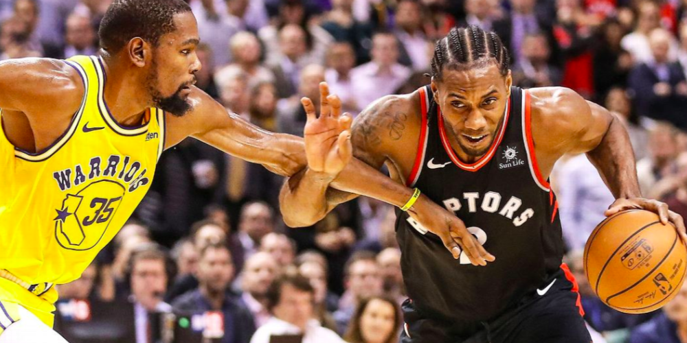 kevin durant kawhi leonard toronto raptors golden state warriors