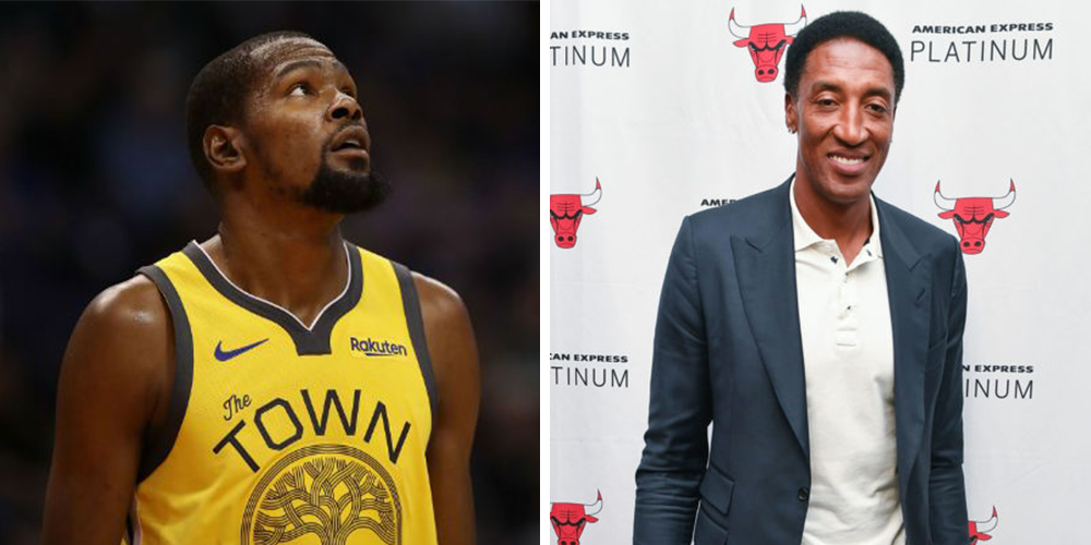 Pour Scottie Pippen, Kevin Durant ne partira pas de Golden State lors de la free agency 2019