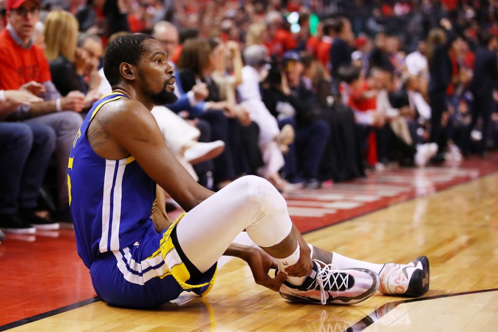 Kevin Durant de nouveau blessé après le Game 5