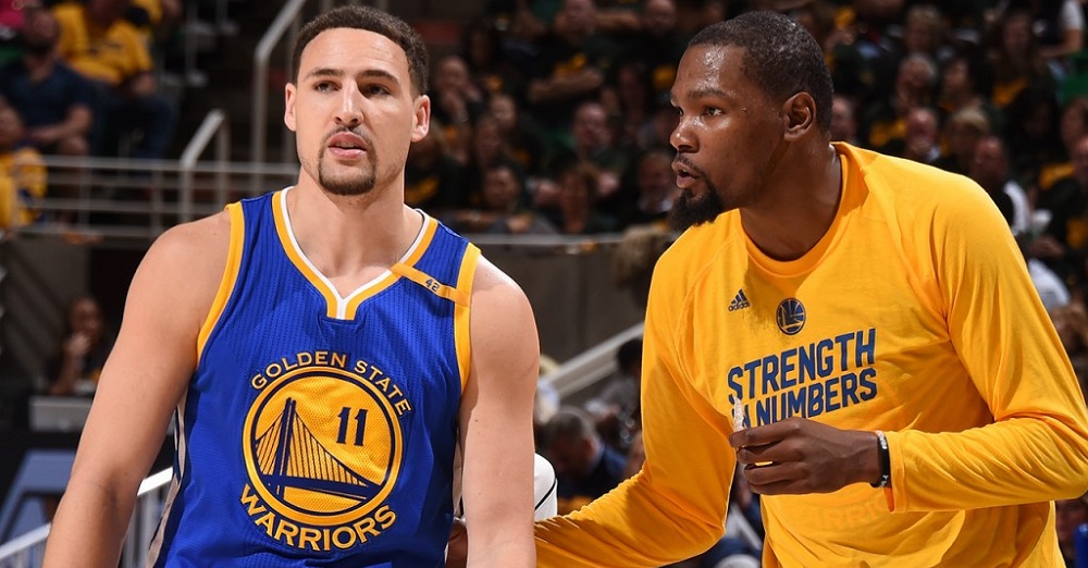 klay thompson kevin durant blessure retour finales golden state toronto raptors warriors