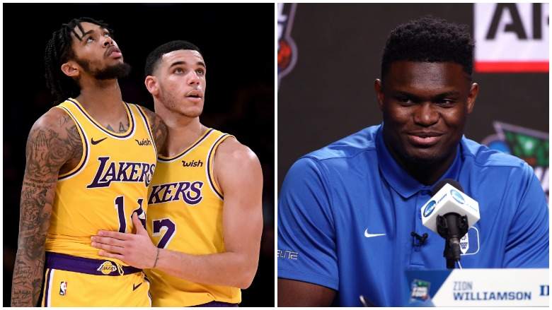 Lonzo Ingram et Zion futur trio des Pelicans