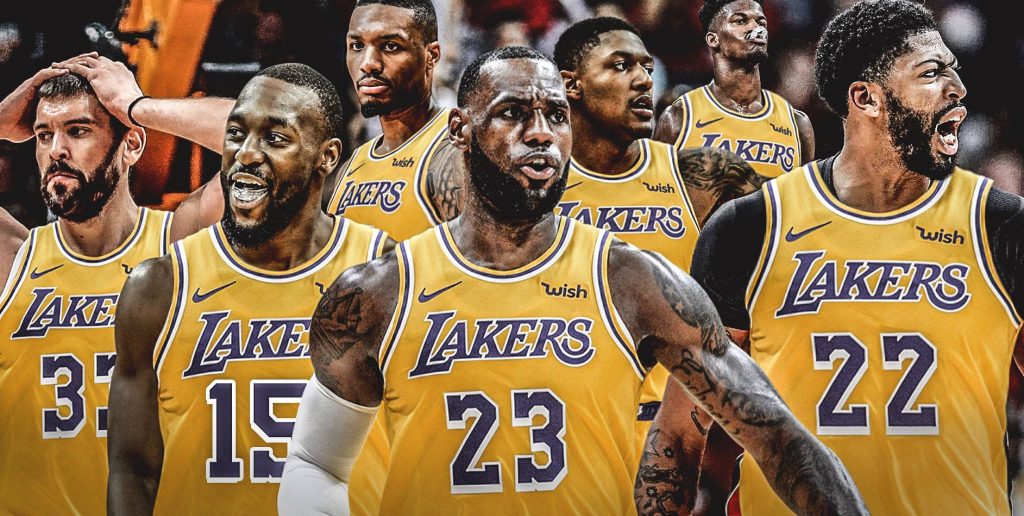 Lakers LeBron Kemba Davis