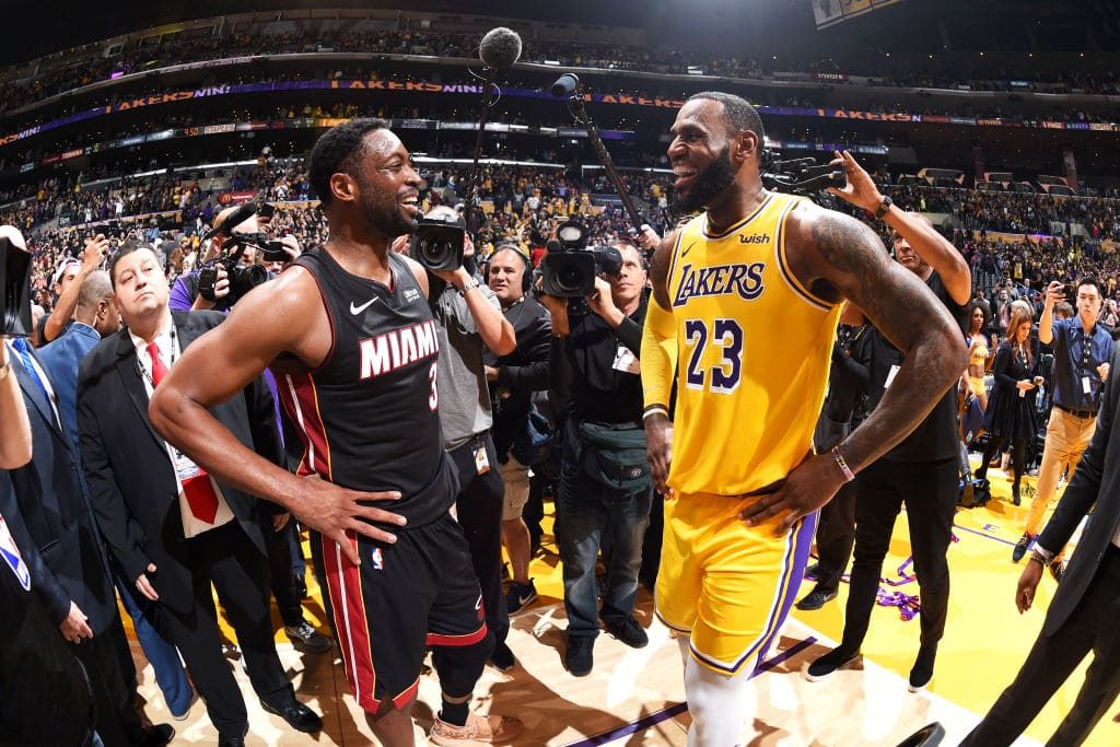 Dwyane Wade et LeBron James