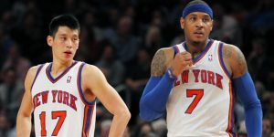 NBA – Jeremy Lin vient à la rescousse de Carmelo Anthony