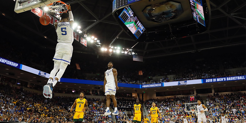 R.J. Barrett pose un punk avec Duke