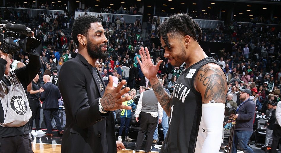 Kyrie Irving et D'Angelo Russell