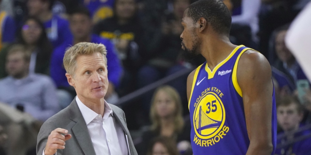 steve kerr kevin durant golden state warriors