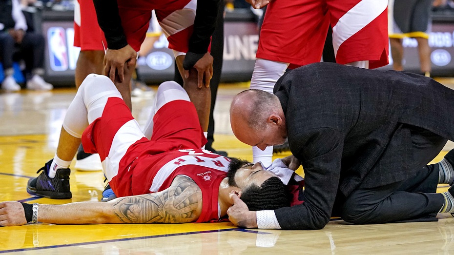 Fred VanVleet, les blessures, il connaît bien chez les Raptors.