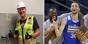NBA – Les Warriors rendent hommage à un ancien joueur avec… un urinoir !