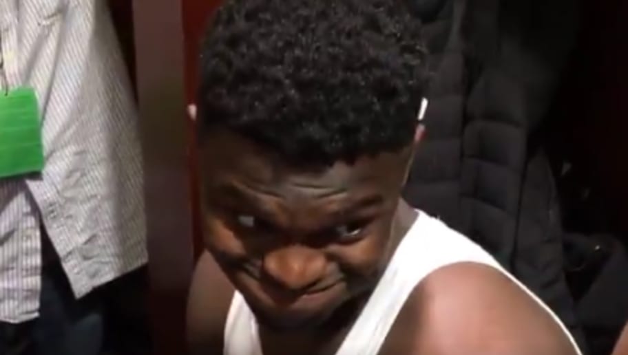 Zion Williamson mort de rire