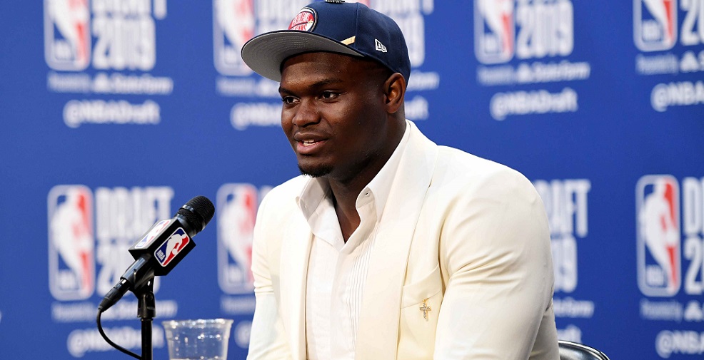 Zion Williamson a reçu une question bizarre de la part d'un reporter couvrant les Pelicans...