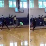 NBA – Bam Adebayo fait voler son adversaire sur 5 mètres !