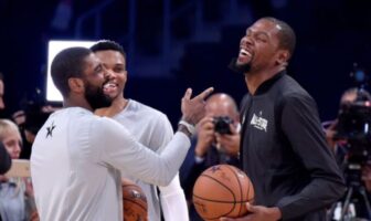 NBA – Le renfort suggéré aux Nets afin d’épauler Kevin Durant et Kyrie Irving Kyrie Irving et Kevin Durant joueront bien pour les Nets l'an prochaine, une catastrophe pour les Knicks ?